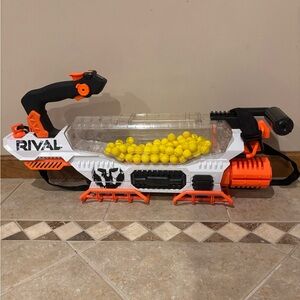 NERF Rival Prometheus MXVIII-20K Toy Blaster W/ Battery, Charger, and 100 Balls
